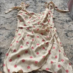 Reformation shoulder tie dress